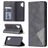 Mobigear Rhombus Slim Samsung Galaxy A32 4G Cover a libro - Nero