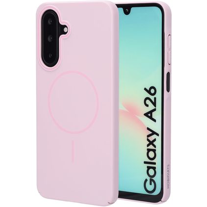 Mobiparts Slim Line Samsung Galaxy A26 MagSafe Funda Plástico rígido Carcasa - Blush Pink