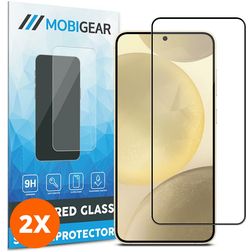 Mobigear Premium Samsung Galaxy S25 Szkło hartowane Ochrona ekranu - Kompatybilna z etui (2 szt.)