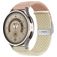 Mobigear Braided Dual Nylon Smartwatch Armband Klämspänne - 22 mm - Rosa / Stjärnglans