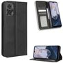 Mobigear Sensation Motorola Moto E22i Wallet case - Black