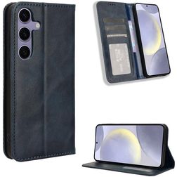 Mobigear Sensation Samsung Galaxy S25 FE Plånboksfodral med sedelfack - Blå