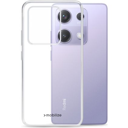 Mobilize Gelly Transparent Xiaomi Redmi Note 14S Flexibel TPU Skal - Transparent