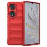Mobigear Bumpy HONOR 70 Flexibel TPU Skal - Röd