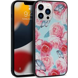 Mobigear Flowers iPhone 14 Plus Funda Plástico rígido Carcasa - Model 3