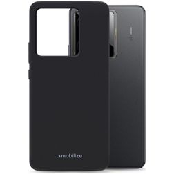 Mobilize Rubber Gelly Realme GT 7 Elastyczne TPU Etui plecki - Czarny