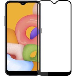 Mobigear Premium Samsung Galaxy A01 Vidro temperado Película de ecrã - Compatível com capas - Preto