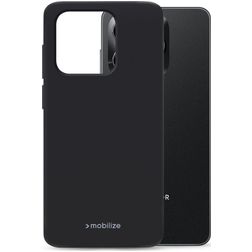 Mobilize Rubber Gelly HONOR X5C Plus Fleksibel TPU Bagsidecover - Sort
