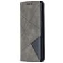 Mobigear Rhombus Slim OPPO Reno 4 Lompakkokotelo - Harmaa