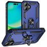 Mobigear Armor Ring iPhone 17 Funda Plástico rígido Carcasa Antigolpes con anillo - Azul