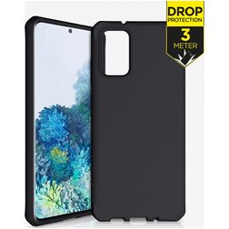 ITSKINS SpectrumSolid Samsung Galaxy S20 Plus Flexible TPU Back cover Shockproof - Plain Black