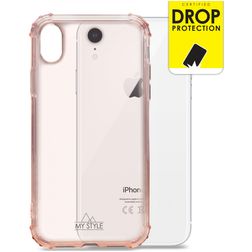 My Style Protective Flex iPhone XR Flexibel TPU Skal Stötsäkert - Soft Pink