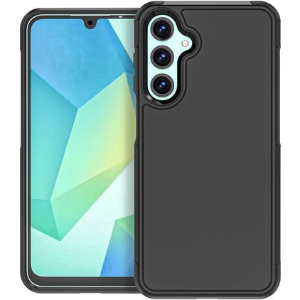 Mobigear Traveller Samsung Galaxy A16 TPU flexível Capa traseira - Preto