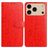 Mobigear Flowers iPhone 18 Pro Max Wallet case - Red