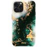 MIO iPhone 15 Pro Max MagSafe Hard Case Back cover - Green Marble