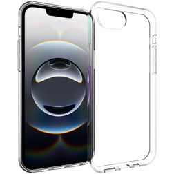 Mobigear Basics Clear iPhone 16e Flexible TPU Back cover - Clear