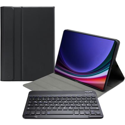 Mobilize Detachable Bluetooth Keyboard Samsung Galaxy Tab S9 Pungetui med QWERTZ-tastatur - Sort