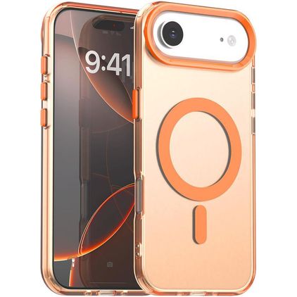 Mobigear Shockproof iPhone Air MagSafe Fodral Hårdplast Skal - Orange