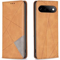 Mobigear Rhombus Slim Google Pixel 11 Pro Wallet case - Cognac