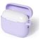 Mobigear Colors Apple AirPods Pro 3 Suojakotelo Joustava Silikoni - Lavender Purple