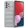 Mobigear Bumpy Samsung Galaxy A13 4G TPU flexível Capa traseira - Cinzento
