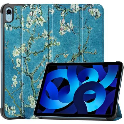 Mobigear Tri-Fold iPad 11 (2025) Cover a libro - Almond Blossoms