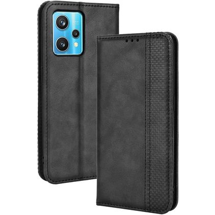 Mobigear Sensation Realme 9 Pro Plus Funda tipo libro Cartera - Negro
