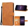 Mobigear Wallet Sony Xperia 1 V Capa livro Carteira - Castanho