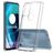 Mobigear Crystal Transparent Motorola Moto G71 5G Fodral Hårdplast Skal - Transparent