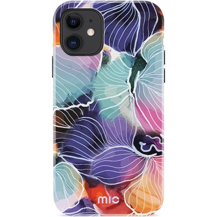 MIO iPhone 11 MagSafe Funda Plástico rígido Carcasa - Flowers