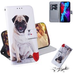 Mobigear Design iPhone 12 Pro Lompakkokotelo + Setelitasku - Dog