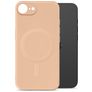 My Style Protective Flex iPhone 16e MagSafe Joustava TPU Suojakuori - Soft Pink