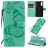 Mobigear Butterfly Sony Xperia 10 II Cover a libro portafoglio - Turchese