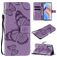 Mobigear Butterfly OPPO Reno 4 Cover a libro portafoglio - Viola