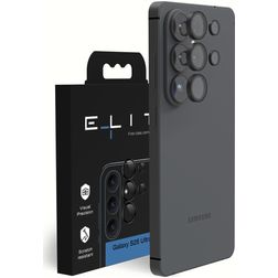 Elite Samsung Galaxy S26 Ultra Vidro temperado Protetor de lentes da câmara - Compatível com capas - Preto