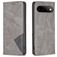 Mobigear Rhombus Slim Google Pixel 11 Pro Wallet case - Grey