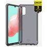 ITSKINS SpectrumClear Samsung Galaxy A41 Flexible TPU Back cover Shockproof - Black