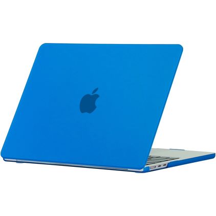 Mobigear Matte MacBook Air 15 polegadas (2023-2026) Capa rígida para MacBook - Azul escuro - Modelo A2941 / A3114 / A3241 / A3448