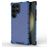 Mobigear Honeycomb Samsung Galaxy S24 Ultra Hårdt Bagsidecover Stødsikkert - Blå