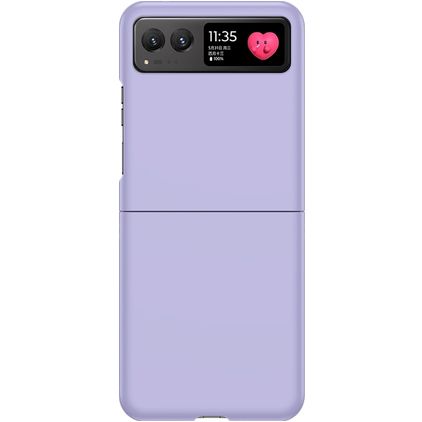 Mobigear Colors Motorola Razr 40 Plástico rígido Capa traseira - Roxo