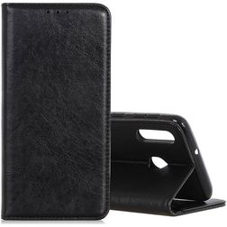 Mobigear Classic Elegance Samsung Galaxy A40 Wallet case - Black