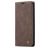 CaseMe 013 OnePlus Nord Cover a libro portafoglio - Marrone
