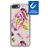 My Style Magneta iPhone 7 Plus TPU flexível Capa traseira - Feathers