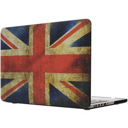 Mobigear Design MacBook Pro 13 tum (2012-2015) Hårt MacBook-skal - UK Flag - Modell A1425 / A1502