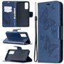 Mobigear Butterfly Samsung Galaxy S20 FE Cover a libro portafoglio - Blu