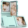 Mobigear Heavy Armor Motorola Razr 50 Hardcase Back cover Antiurto - Verde