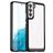 Mobigear Crystal Samsung Galaxy S23 Ultra Plástico rígido Capa traseira - Transparente / Preto