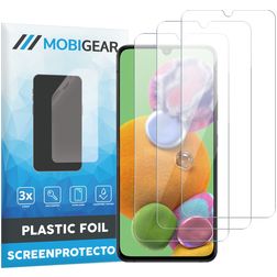 Mobigear Samsung Galaxy A90 Screen Protector Film - Case Friendly (3-Pack)