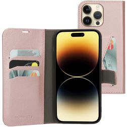 Mobiparts Classic Wallet iPhone 14 Pro Max Capa livro Carteira - Rosa