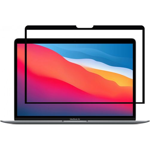 GrizzlyCoat MacBook Air 13 Inch (2018-2020) Screen Protector Anti-Glare Film - Case Friendly - Black